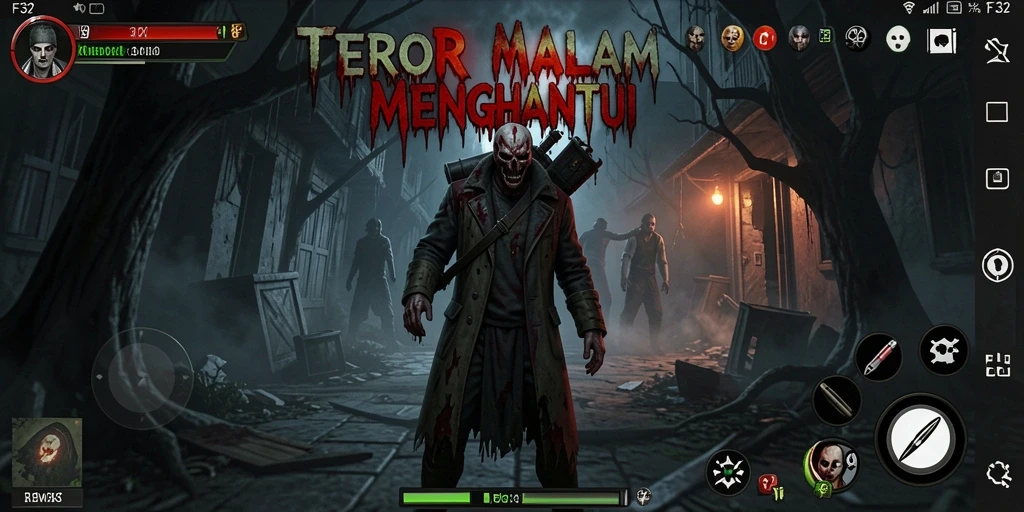 Gameplay mendebarkan dengan suasana horor yang kental.