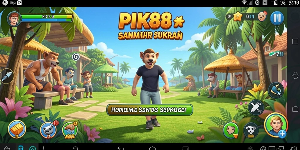 Tampilan permainan PK88 yang seru dan menarik