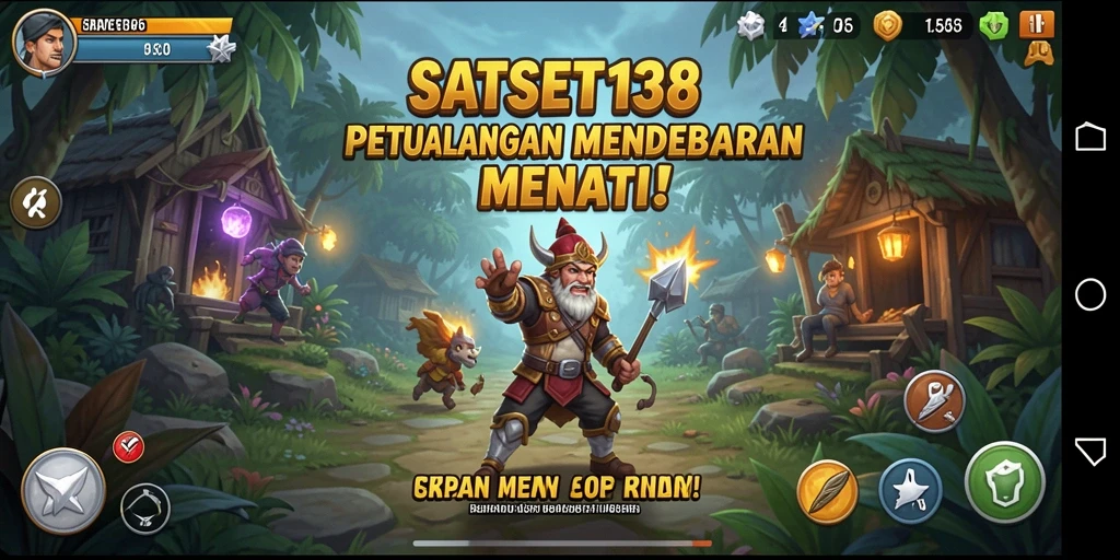 Screenshot utama SATSET138 menampilkan petualangan seru dan grafis menakjubkan.